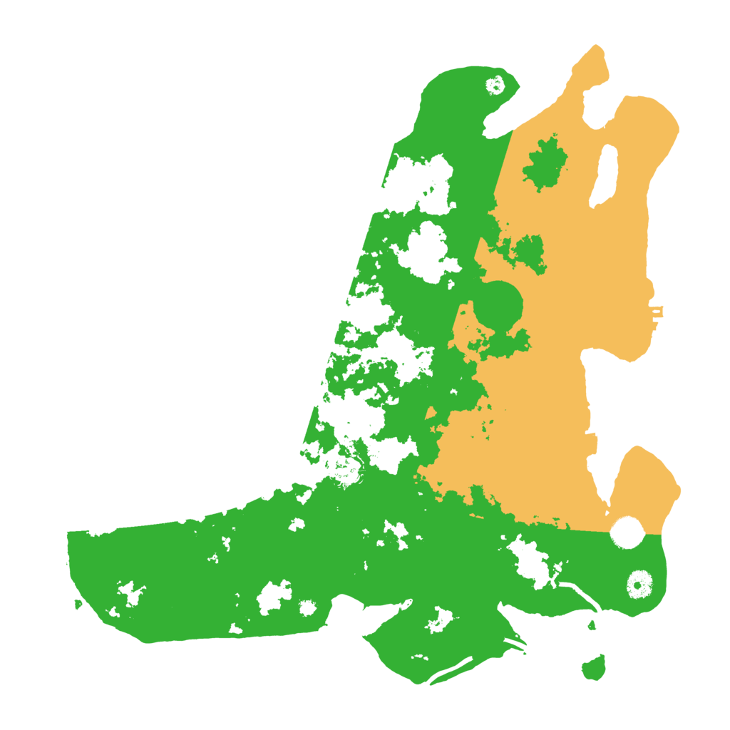 Biome Rust Map: Procedural Map, Size: 4000, Seed: 215967457