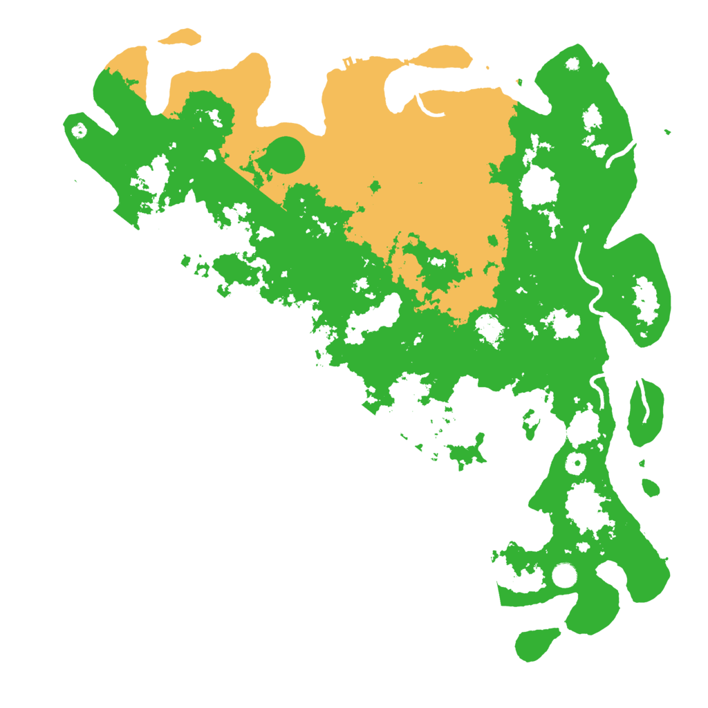 Biome Rust Map: Procedural Map, Size: 5000, Seed: 10446574