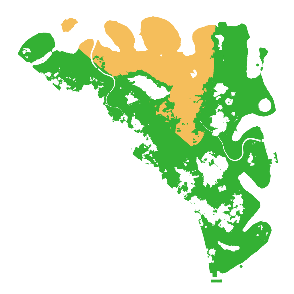 Biome Rust Map: Procedural Map, Size: 4000, Seed: 6359898