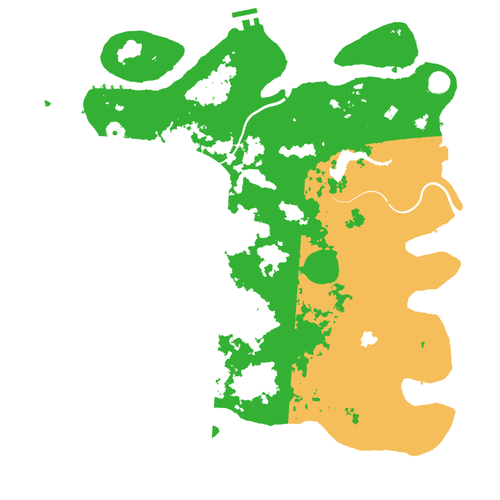 Biome Rust Map: Procedural Map, Size: 4000, Seed: 1873610419