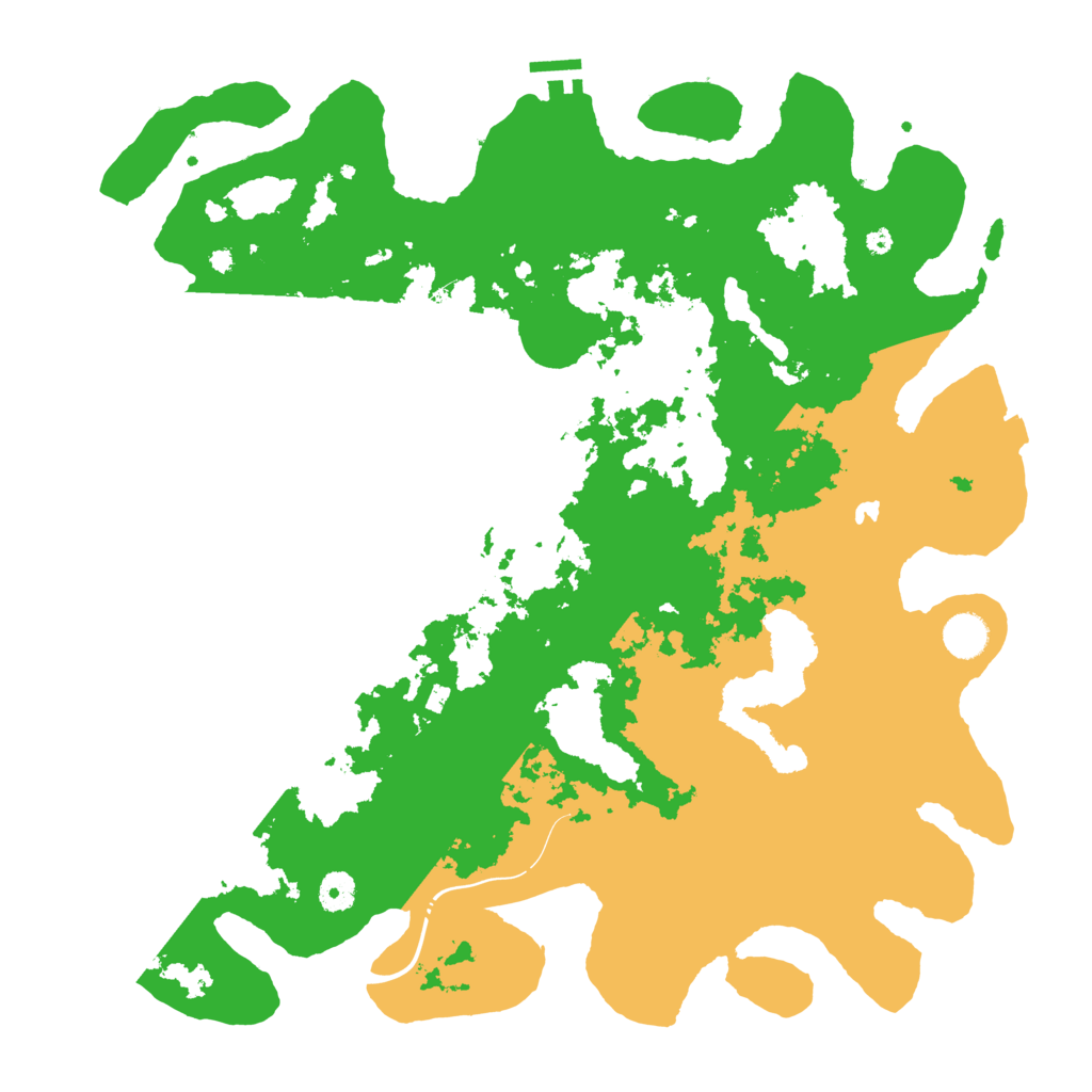 Biome Rust Map: Procedural Map, Size: 4250, Seed: 37164602