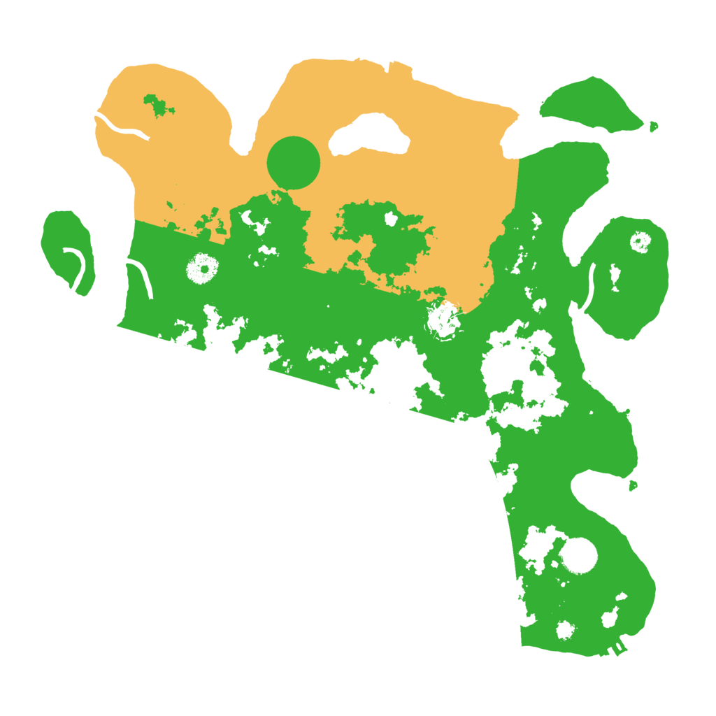 Biome Rust Map: Procedural Map, Size: 3544, Seed: 2147483647