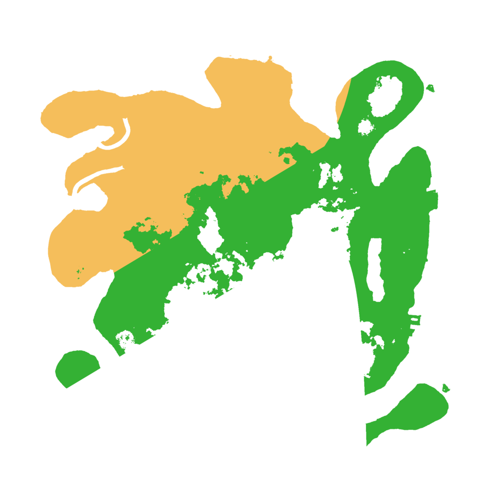 Biome Rust Map: Procedural Map, Size: 3000, Seed: 548767794