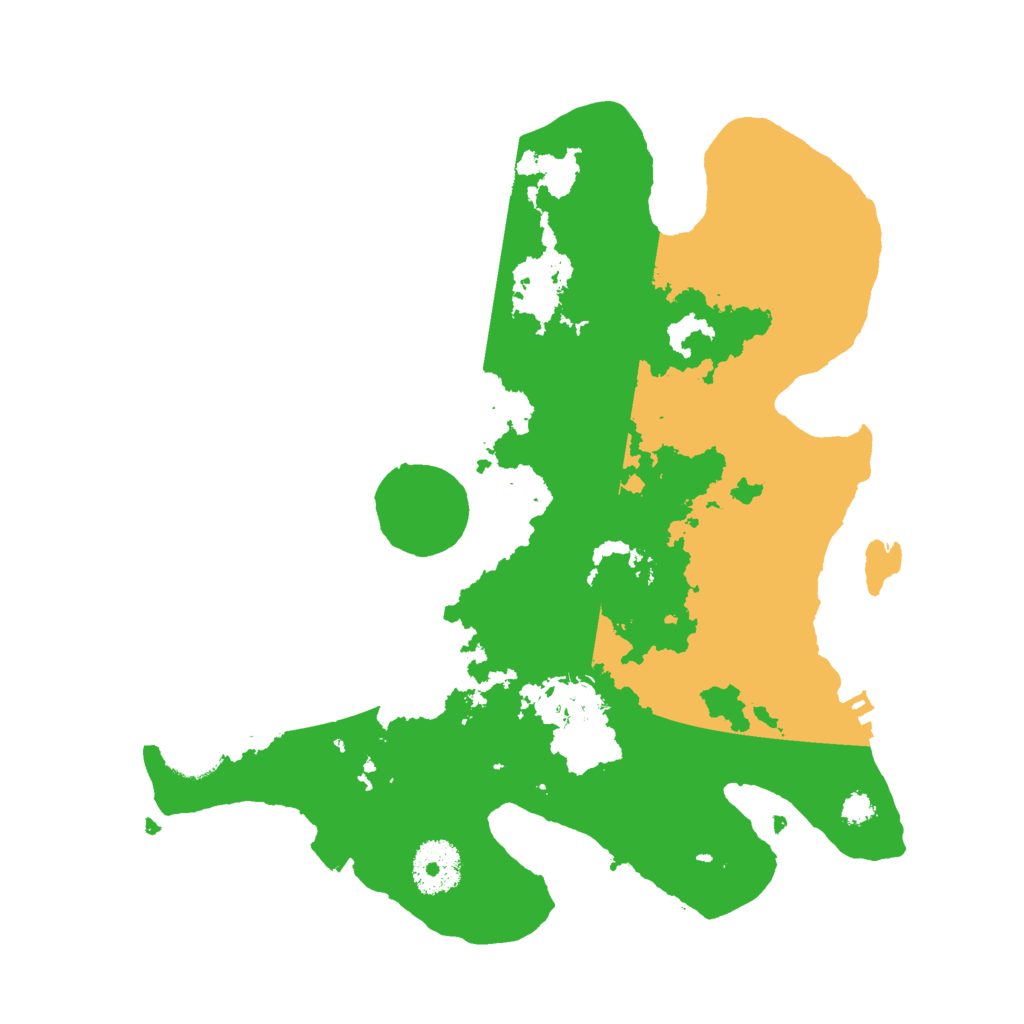 Biome Rust Map: Procedural Map, Size: 3000, Seed: 12215