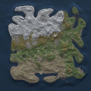 Thumbnail Rust Map: Procedural Map, Size: 3750, Seed: 2080387471, 16 Monuments