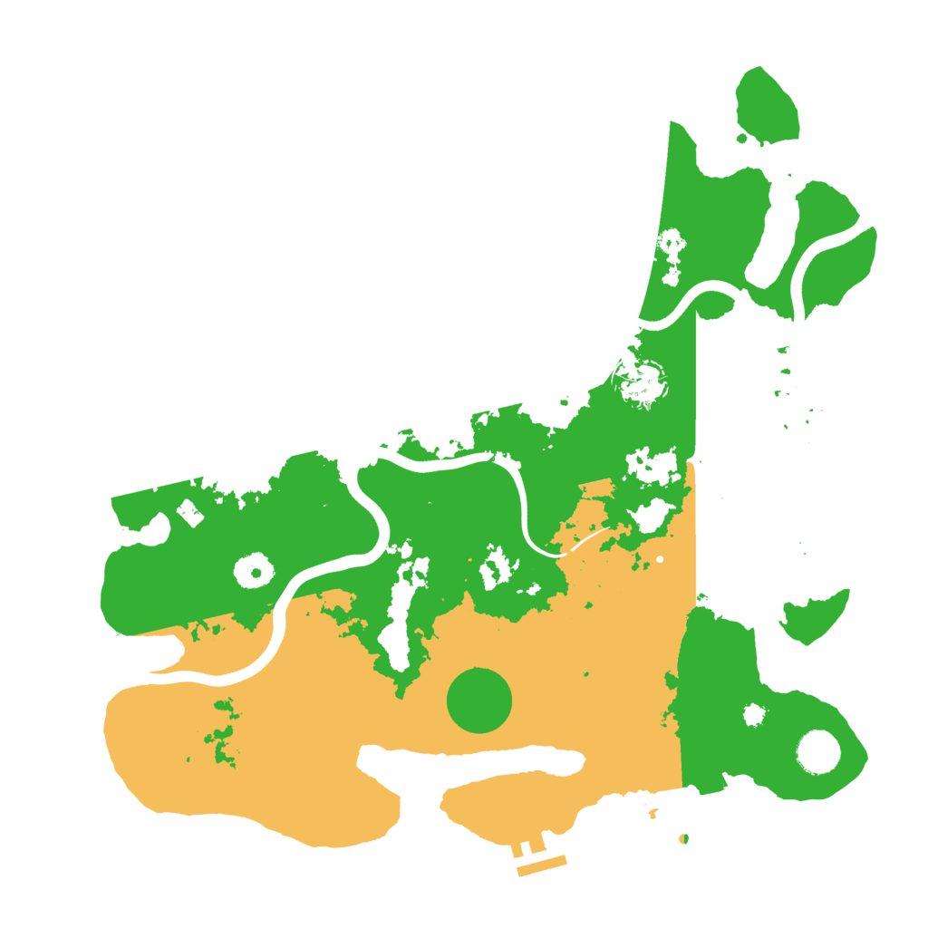 Biome Rust Map: Procedural Map, Size: 3750, Seed: 2080387471