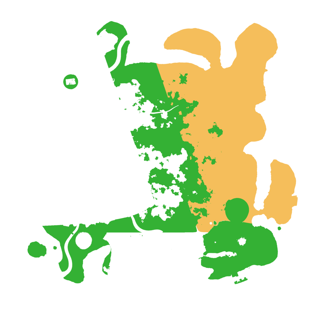 Biome Rust Map: Procedural Map, Size: 3500, Seed: 1797159190