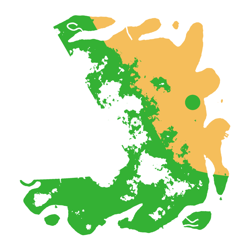 Biome Rust Map: Procedural Map, Size: 4250, Seed: 1845047940