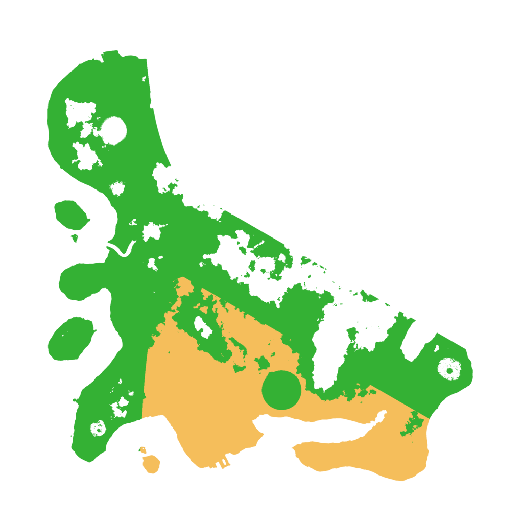 Biome Rust Map: Procedural Map, Size: 3500, Seed: 1228679988