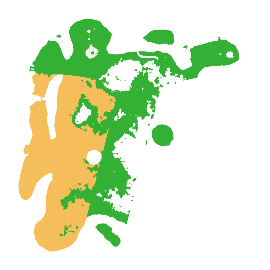 Biome Rust Map: Procedural Map, Size: 3400, Seed: 46741190