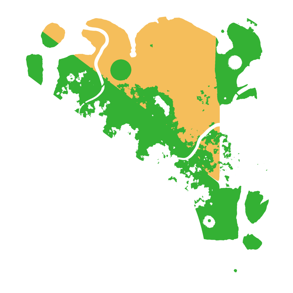 Biome Rust Map: Procedural Map, Size: 3750, Seed: 772717777