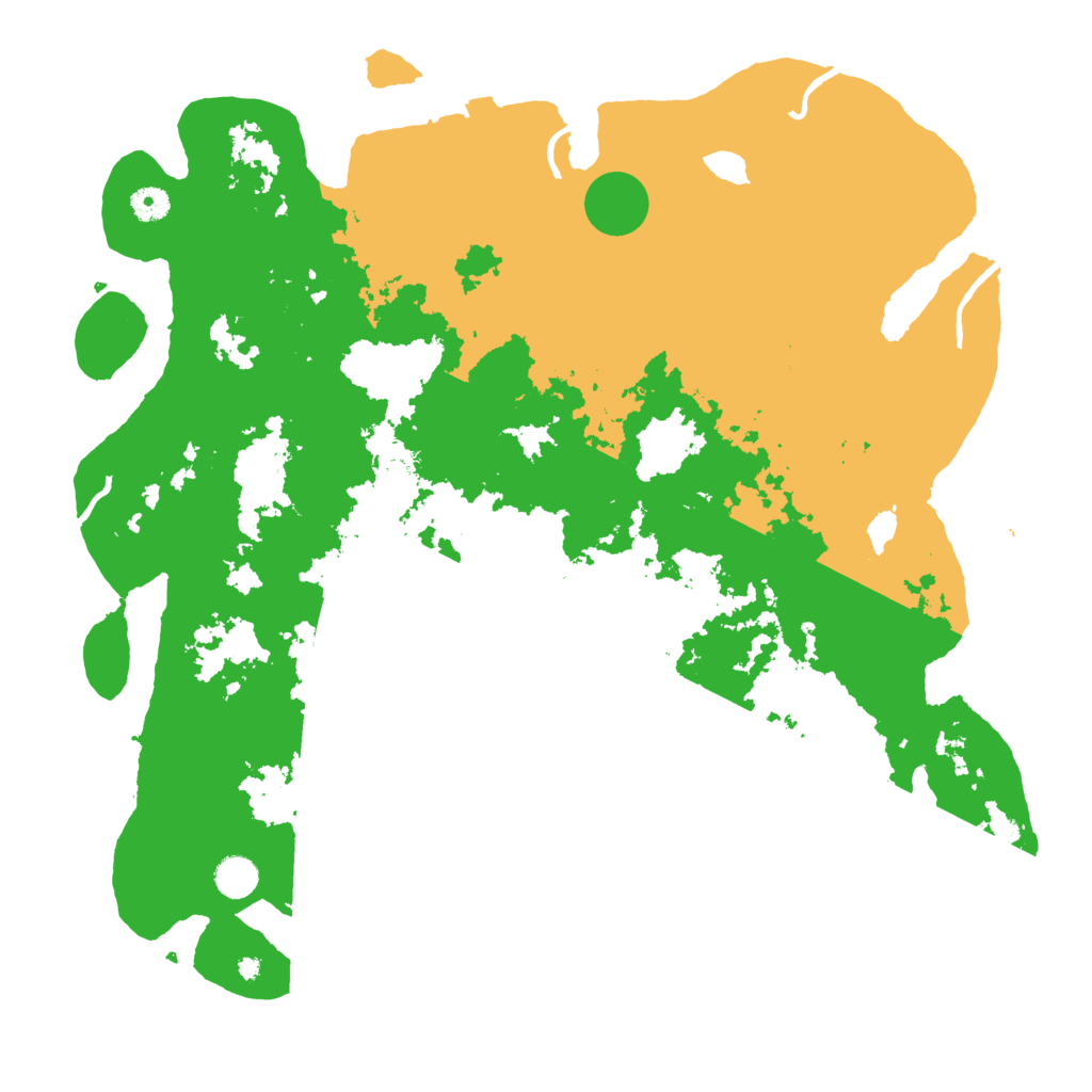 Biome Rust Map: Procedural Map, Size: 4500, Seed: 990868149