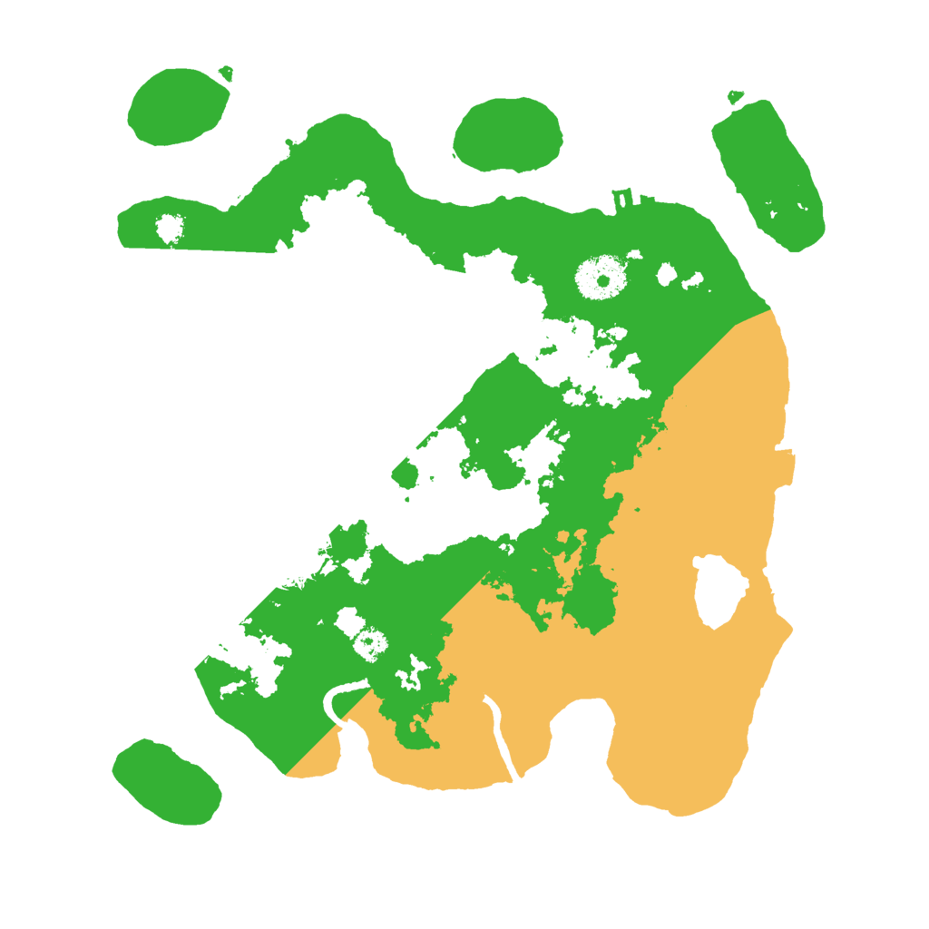 Biome Rust Map: Procedural Map, Size: 3000, Seed: 347940002