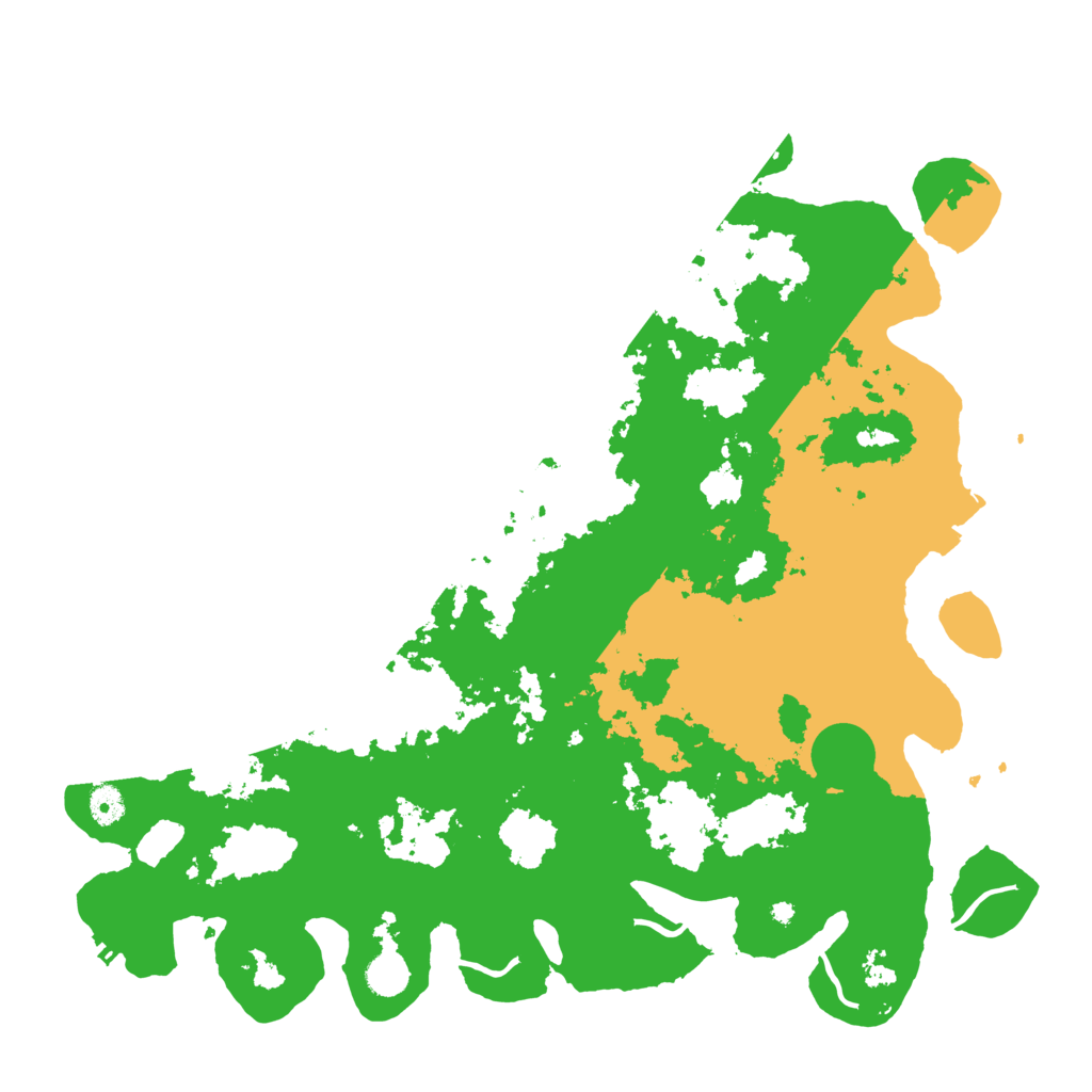 Biome Rust Map: Procedural Map, Size: 4500, Seed: 1638396510