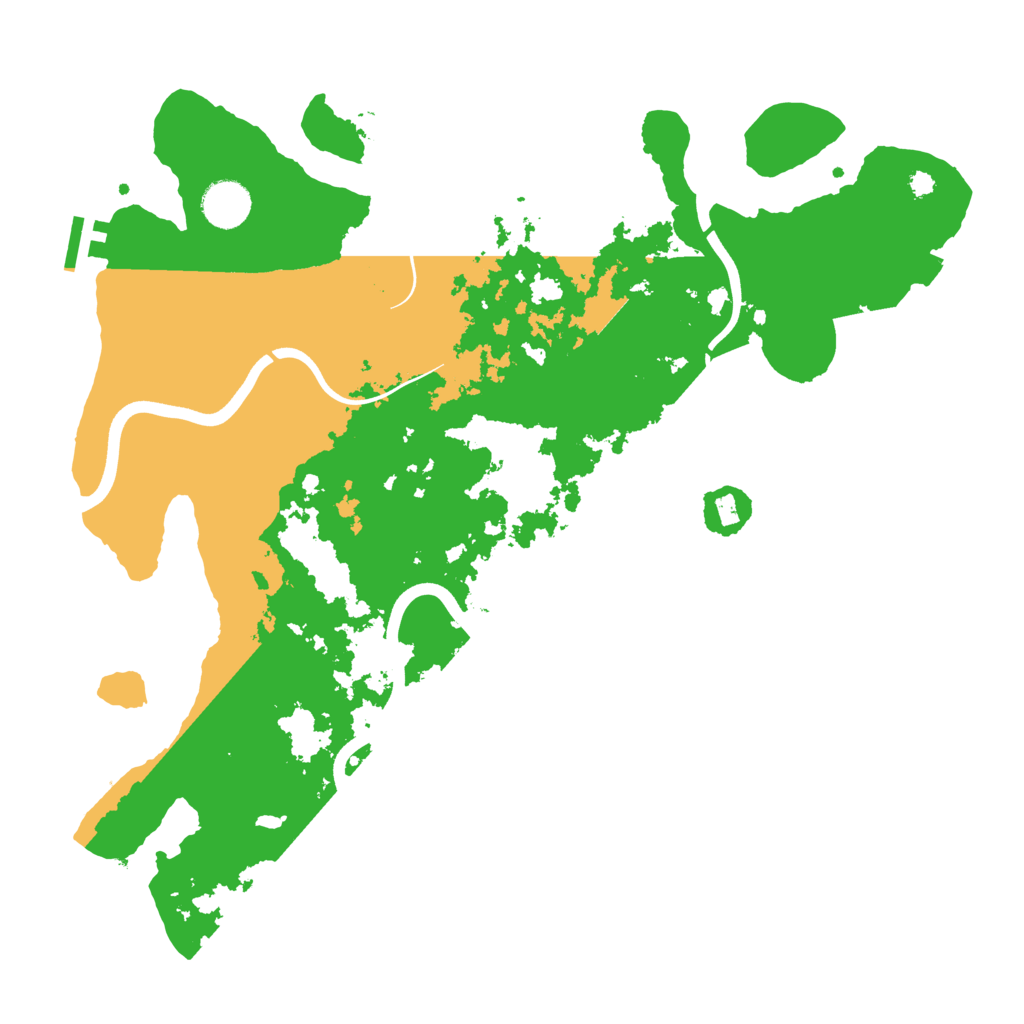 Biome Rust Map: Procedural Map, Size: 3750, Seed: 273736