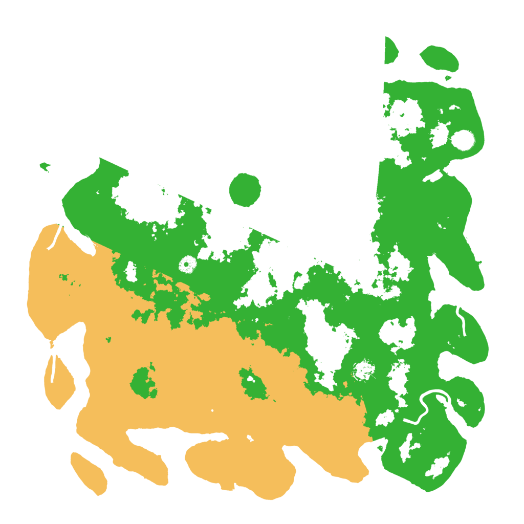 Biome Rust Map: Procedural Map, Size: 4500, Seed: 19700918