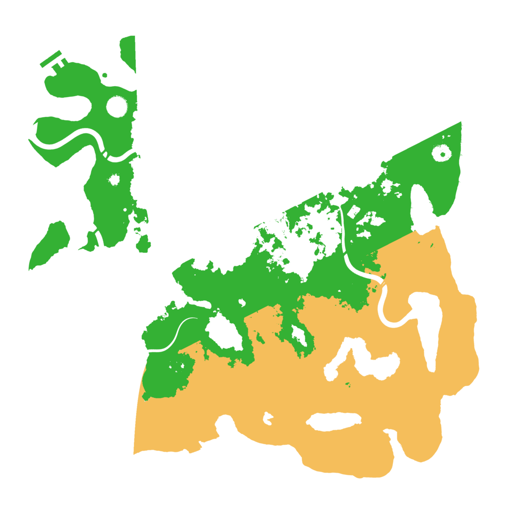 Biome Rust Map: Procedural Map, Size: 4250, Seed: 311694479