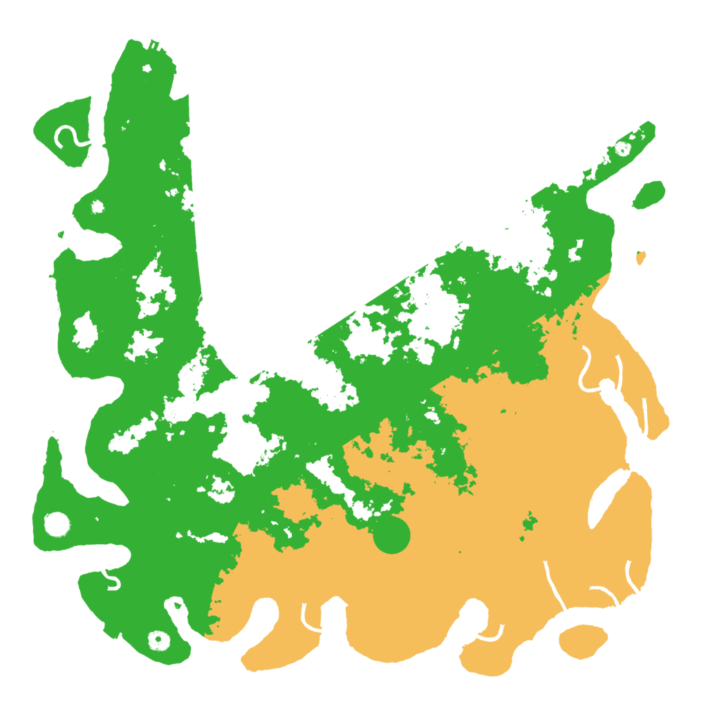 Biome Rust Map: Procedural Map, Size: 5000, Seed: 250687