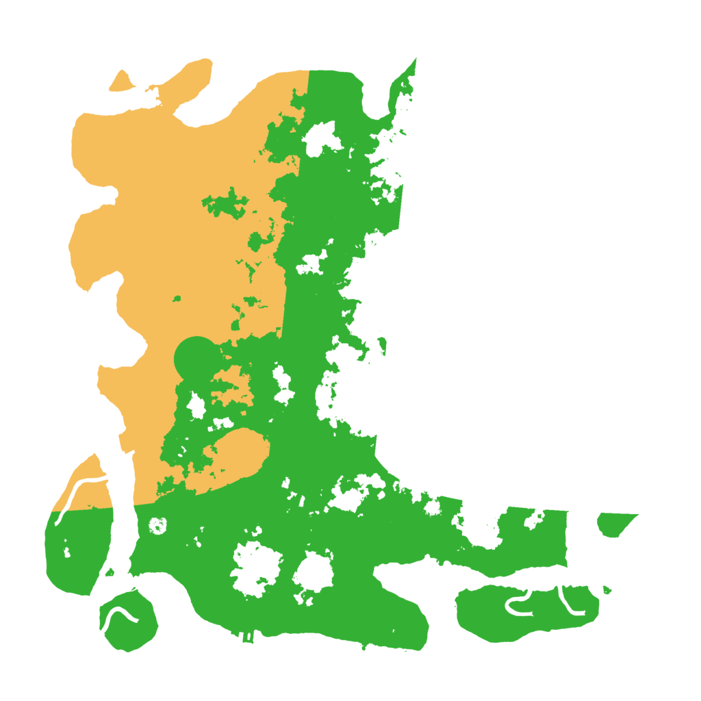 Biome Rust Map: Procedural Map, Size: 4000, Seed: 101444