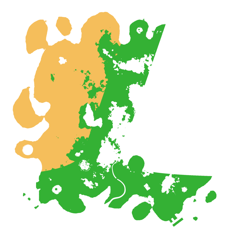Biome Rust Map: Procedural Map, Size: 4000, Seed: 1336546452
