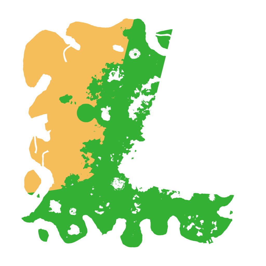 Biome Rust Map: Procedural Map, Size: 3800, Seed: 64544051