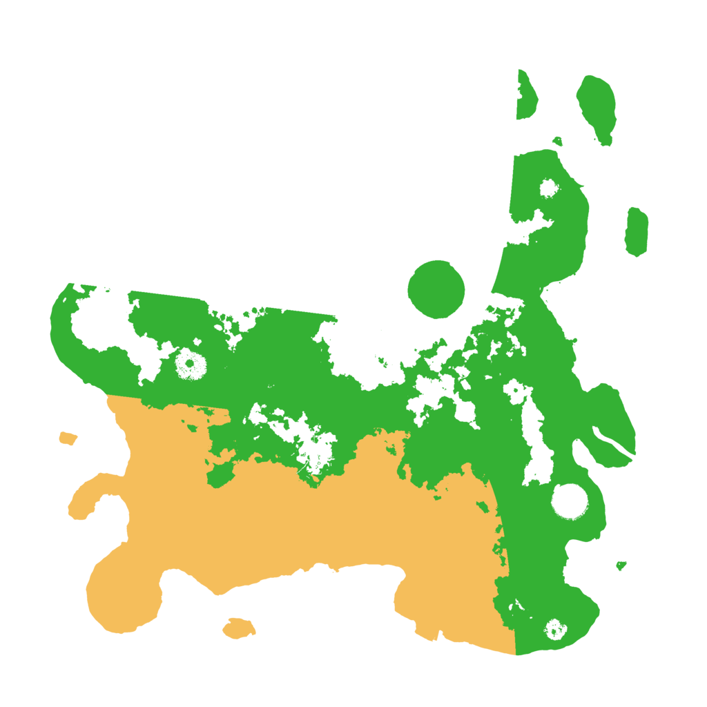 Biome Rust Map: Procedural Map, Size: 3500, Seed: 1044812454