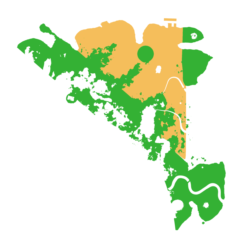 Biome Rust Map: Procedural Map, Size: 4000, Seed: 51783