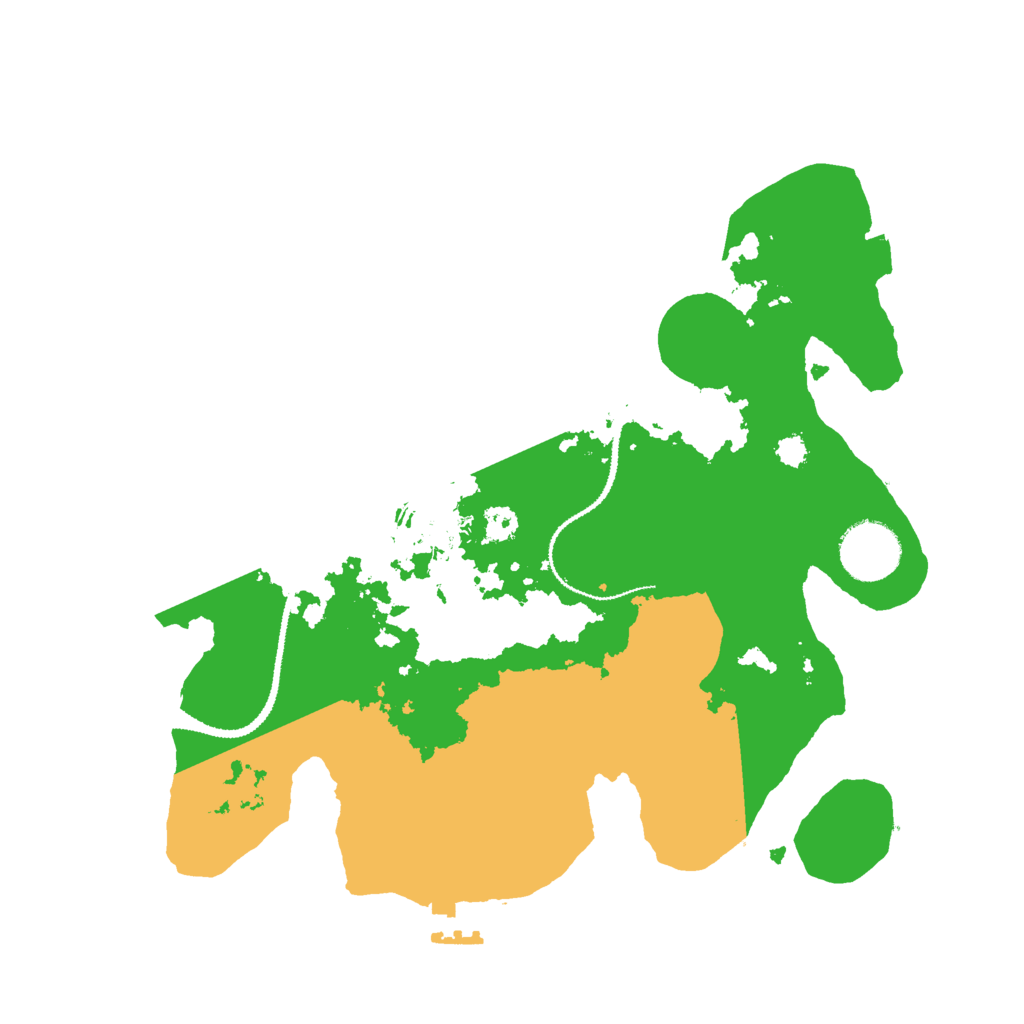 Biome Rust Map: Procedural Map, Size: 3000, Seed: 194734722