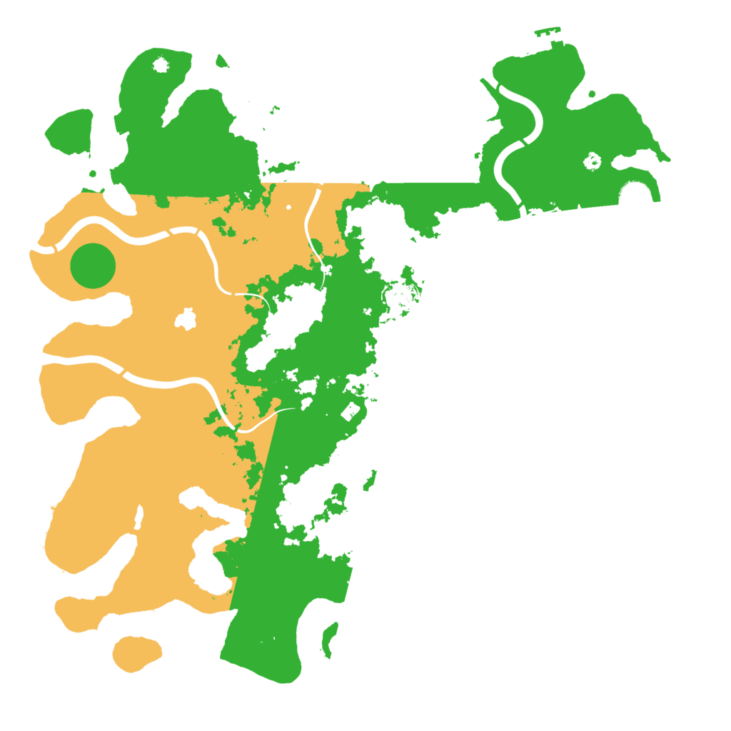 Biome Rust Map: Procedural Map, Size: 4250, Seed: 6986