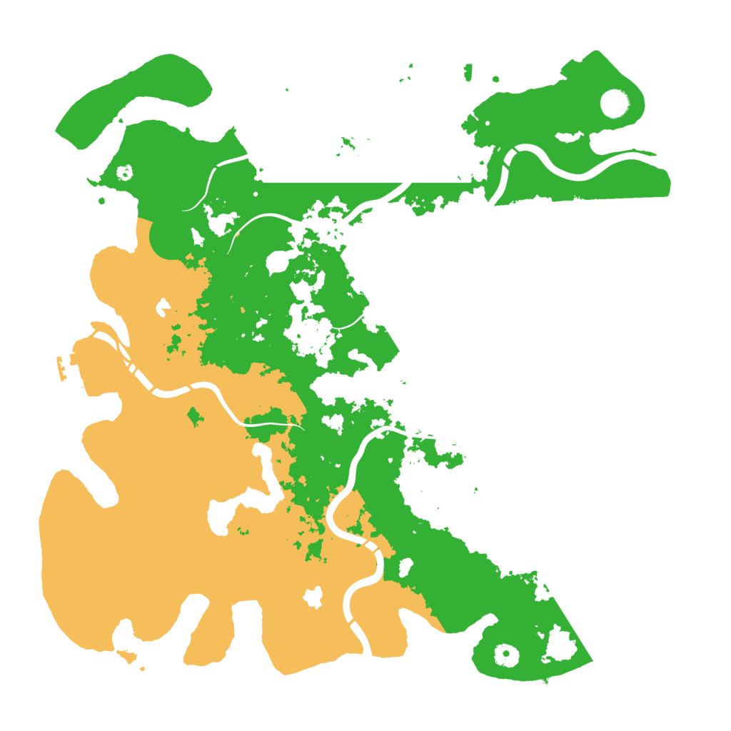Biome Rust Map: Procedural Map, Size: 4500, Seed: 5022024