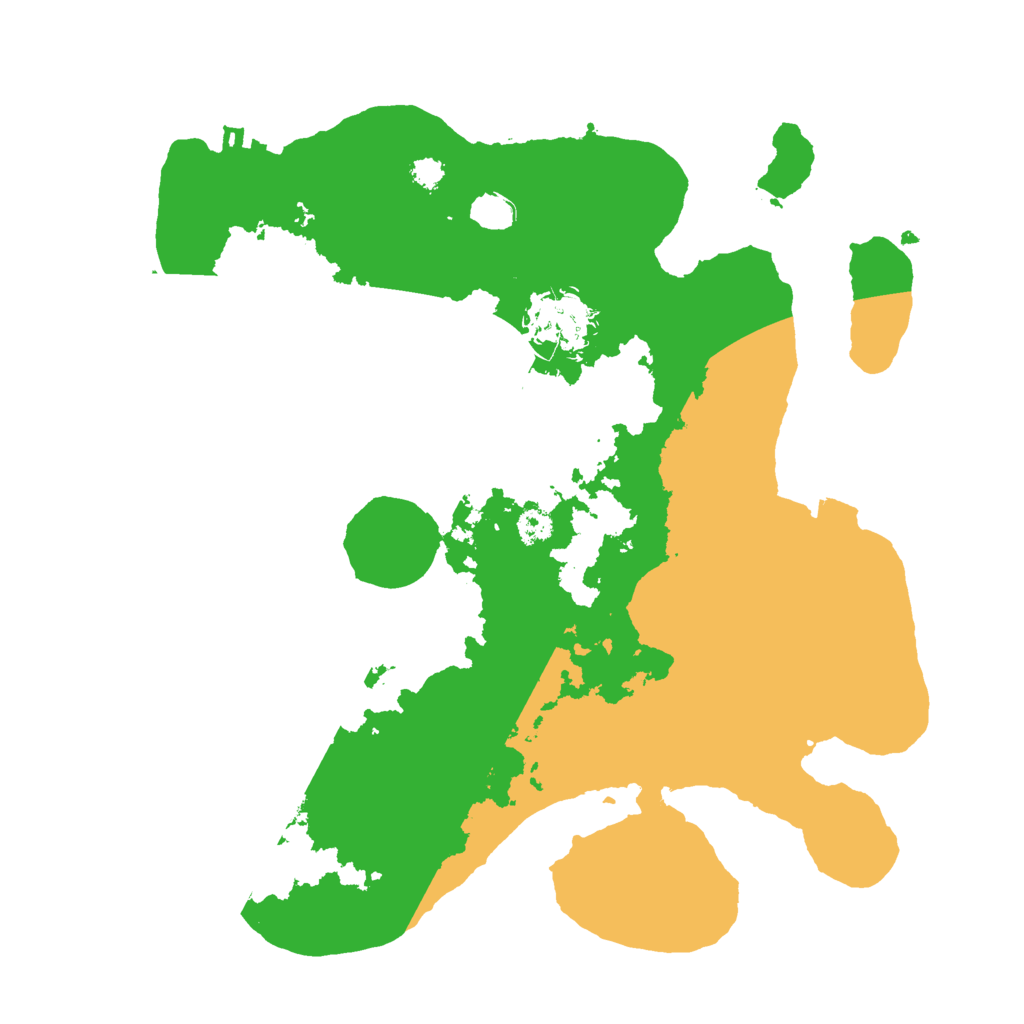 Biome Rust Map: Procedural Map, Size: 3000, Seed: 640554302