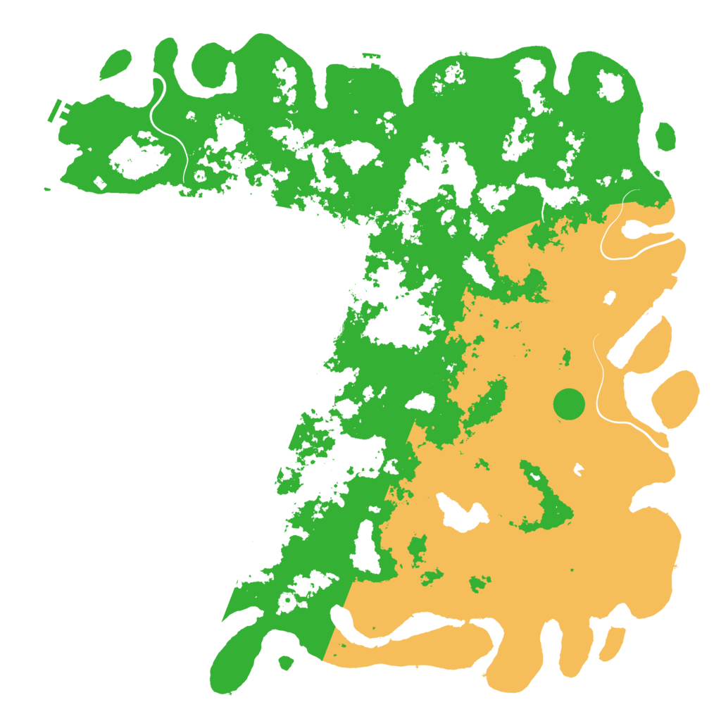 Biome Rust Map: Procedural Map, Size: 6000, Seed: 336584856