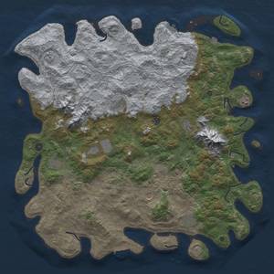 Thumbnail Rust Map: Procedural Map, Size: 5250, Seed: 567575060, 19 Monuments