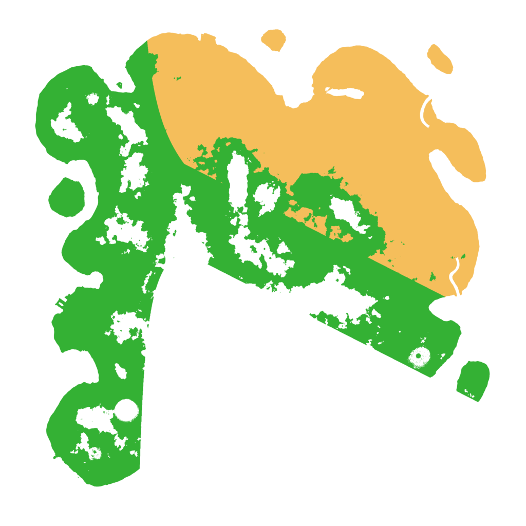 Biome Rust Map: Procedural Map, Size: 4096, Seed: 725881441