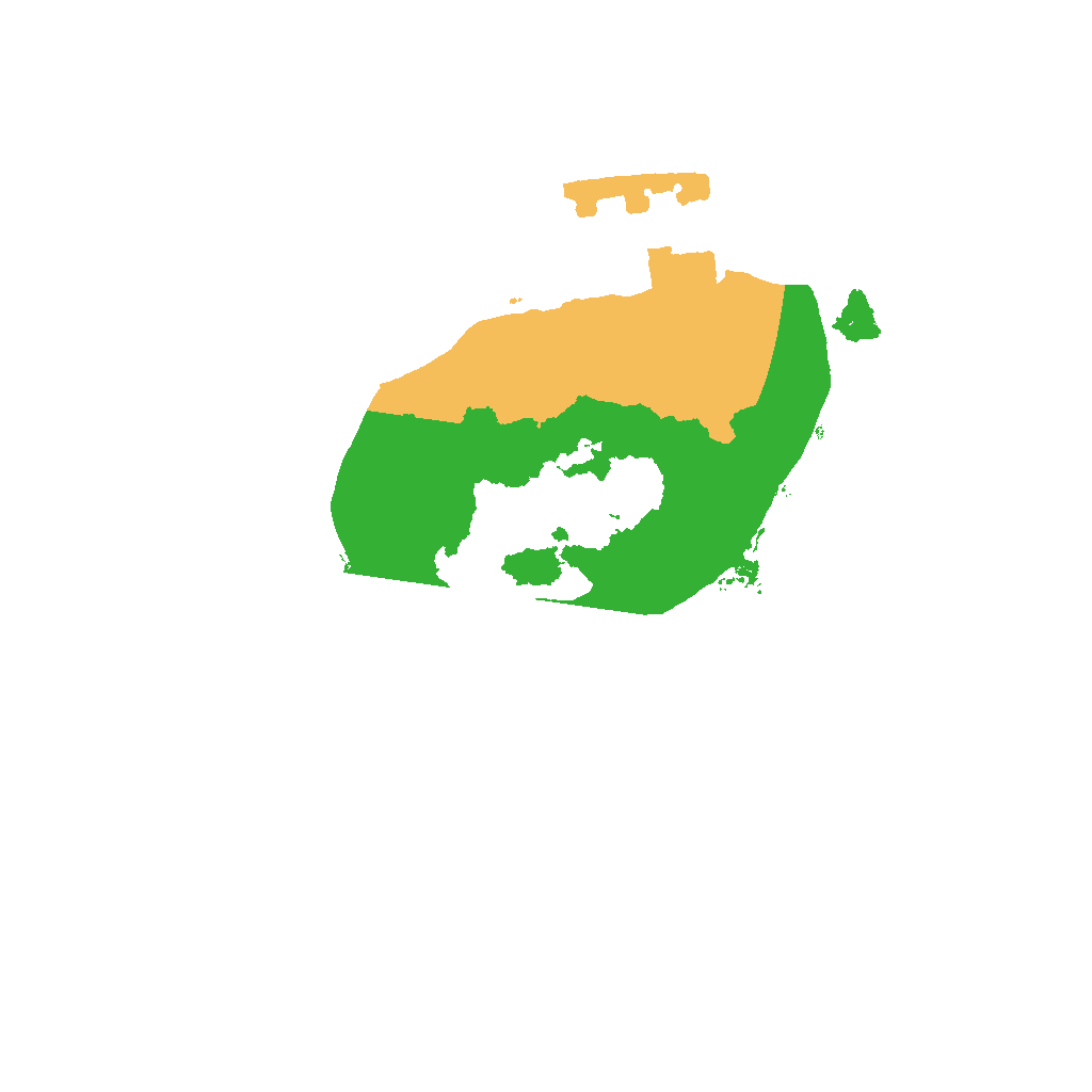 Biome Rust Map: Procedural Map, Size: 1150, Seed: 177777