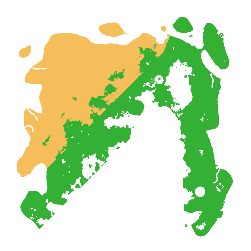 Biome Rust Map: Procedural Map, Size: 4250, Seed: 26077050