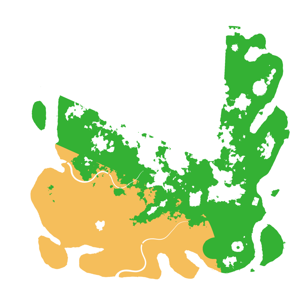 Biome Rust Map: Procedural Map, Size: 4000, Seed: 12534523