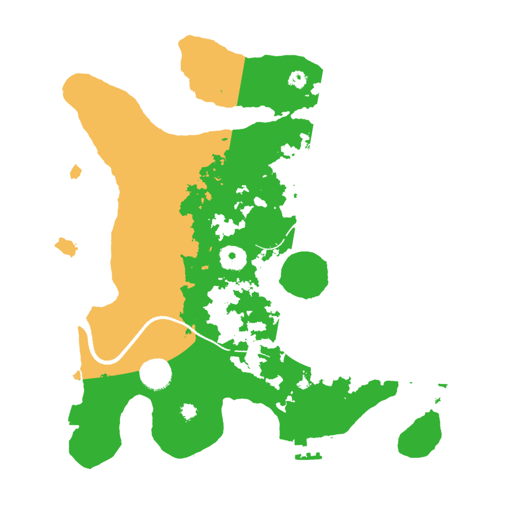 Biome Rust Map: Procedural Map, Size: 3000, Seed: 861802255