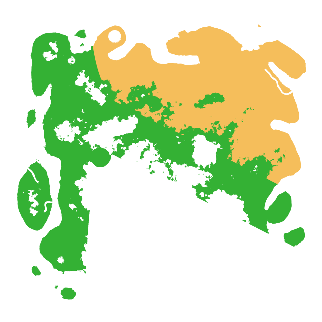 Biome Rust Map: Procedural Map, Size: 4500, Seed: 916354421