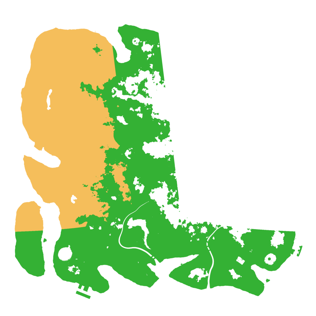 Biome Rust Map: Procedural Map, Size: 4250, Seed: 2125779957