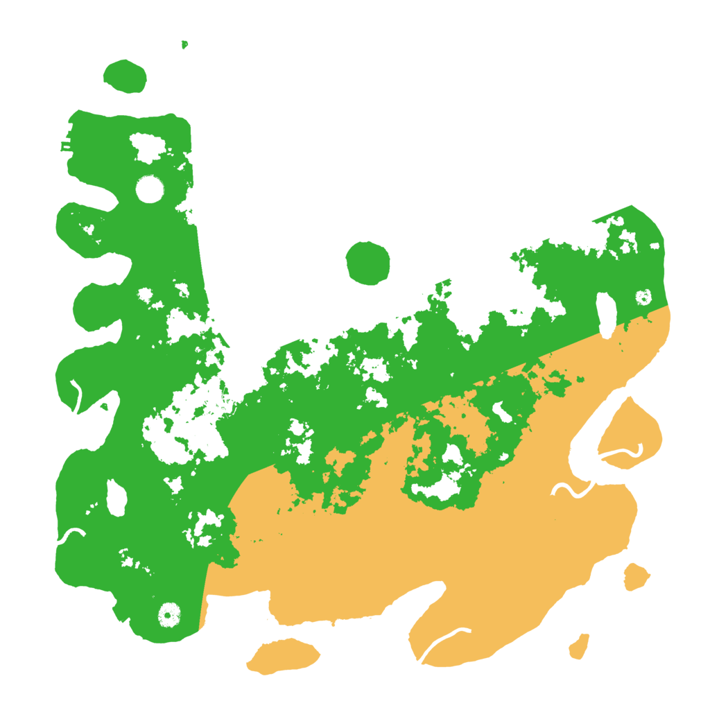 Biome Rust Map: Procedural Map, Size: 4500, Seed: 1841694670