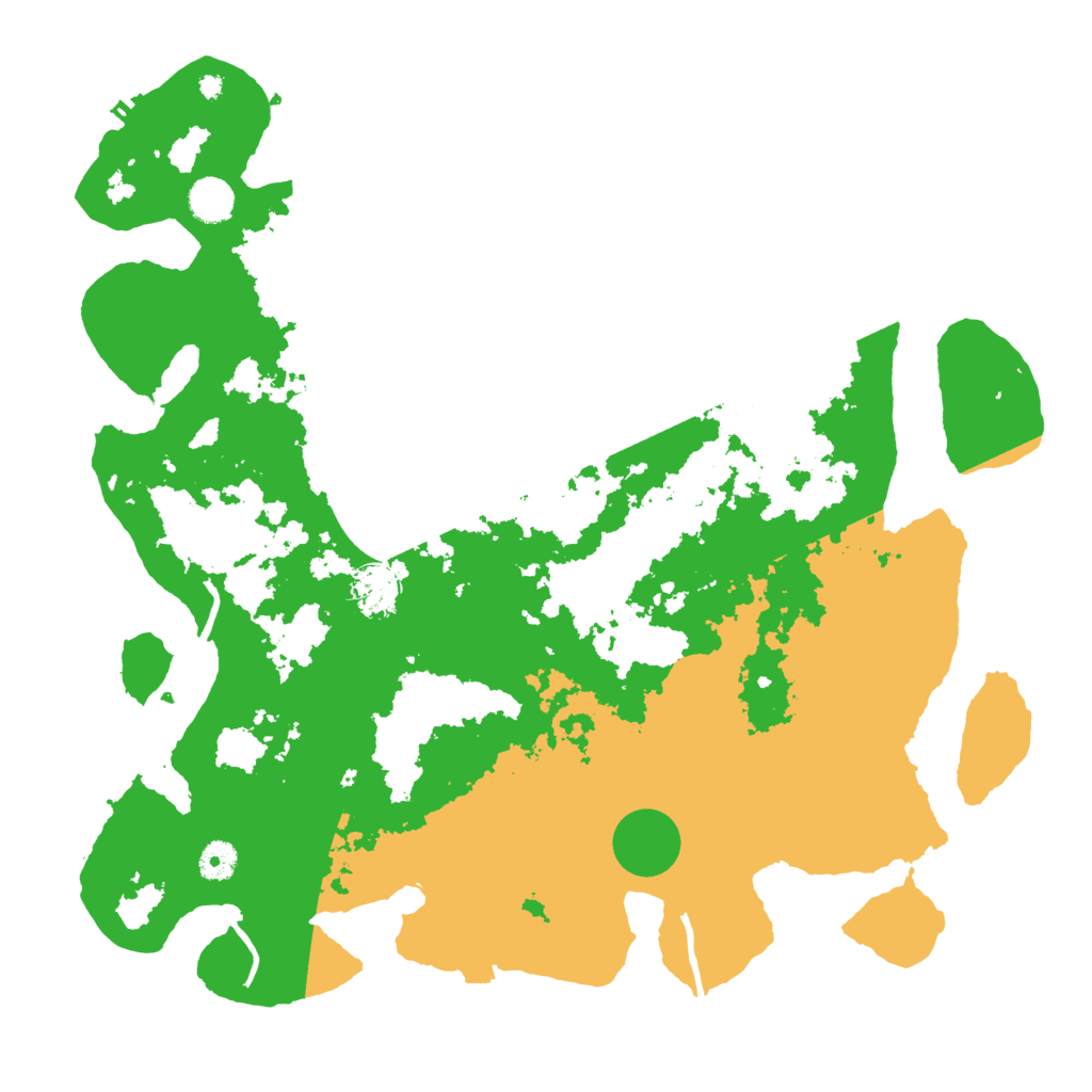 Biome Rust Map: Procedural Map, Size: 4250, Seed: 101445