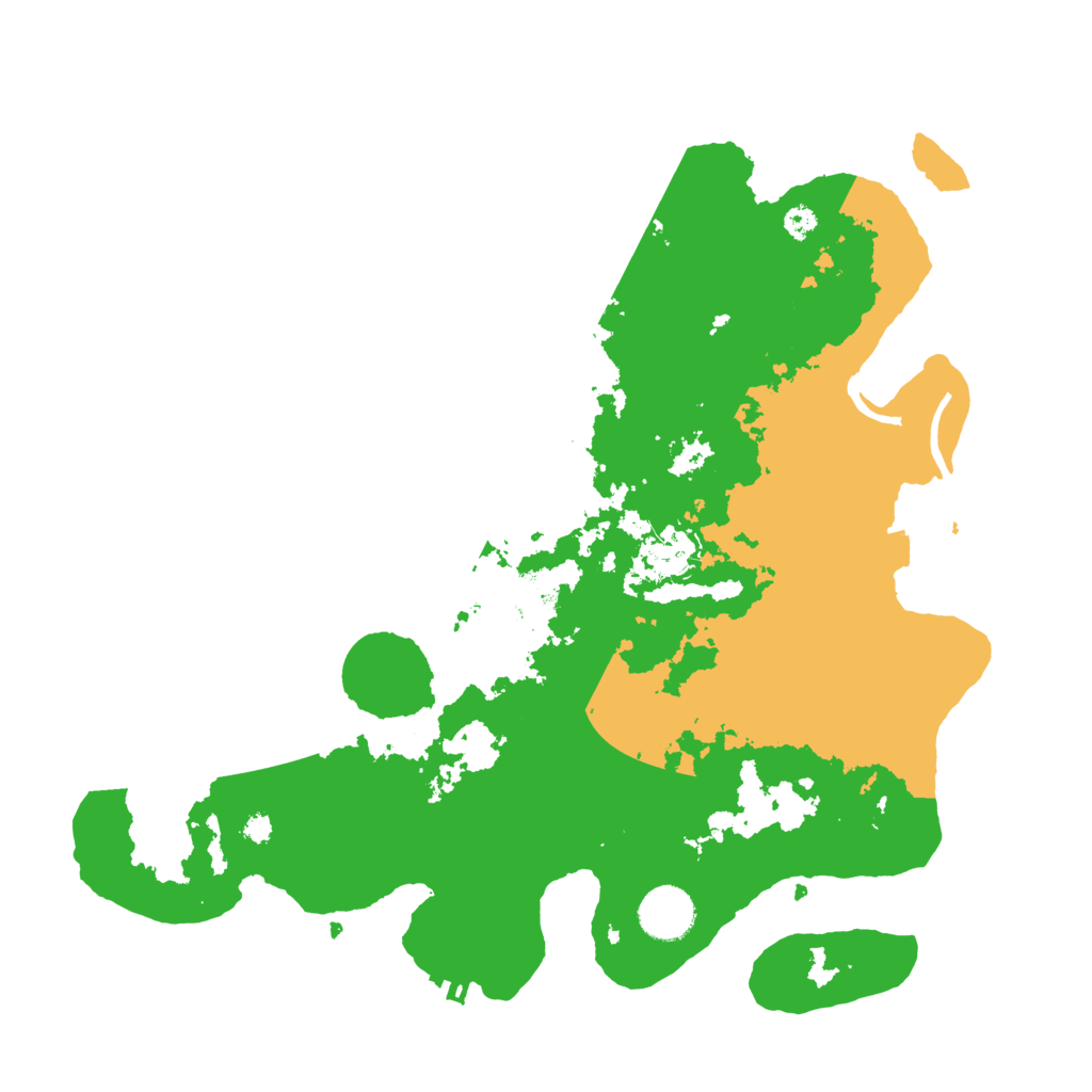 Biome Rust Map: Procedural Map, Size: 3500, Seed: 676416315