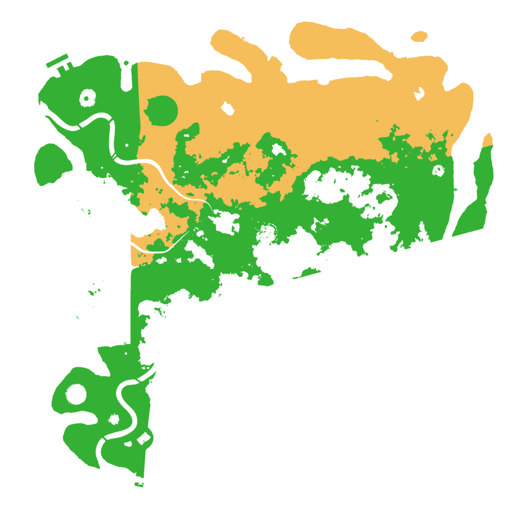 Biome Rust Map: Procedural Map, Size: 4500, Seed: 484938655