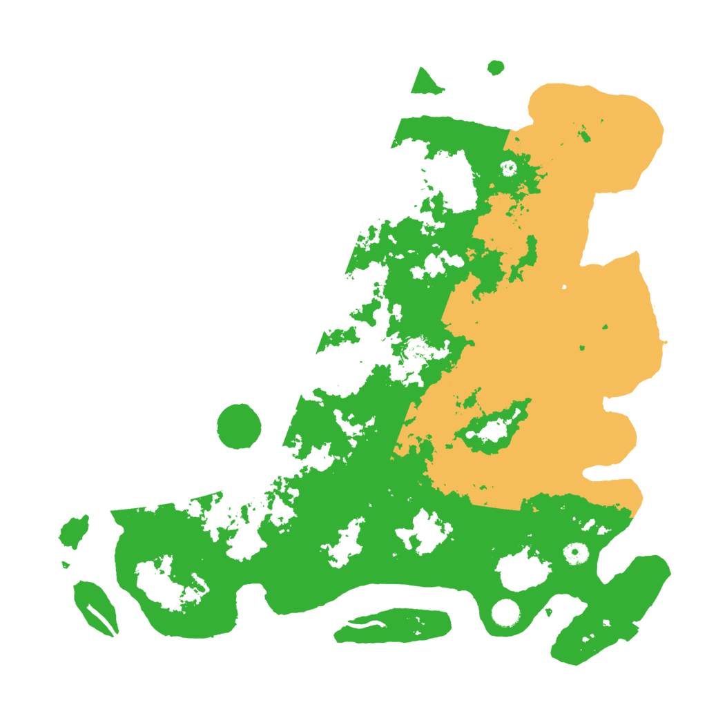 Biome Rust Map: Procedural Map, Size: 4500, Seed: 539037644