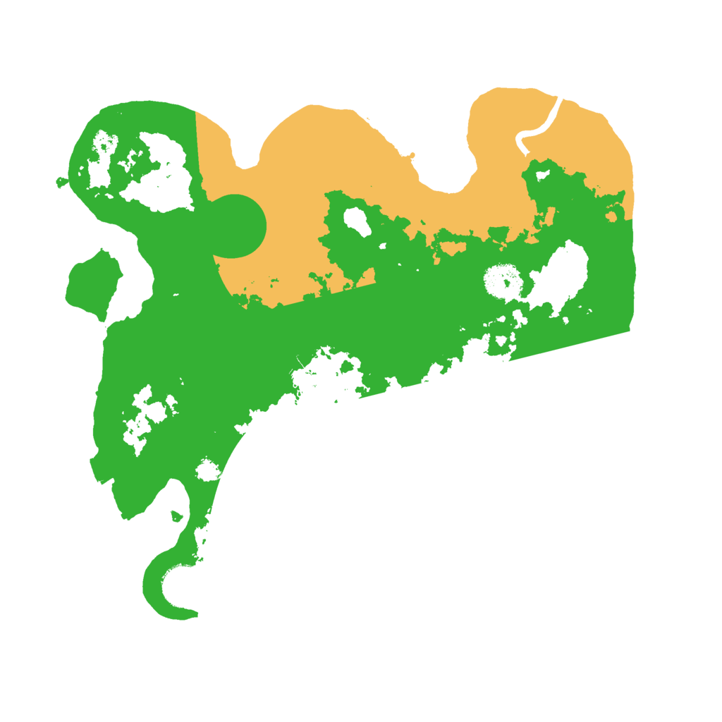 Biome Rust Map: Procedural Map, Size: 3000, Seed: 5834196