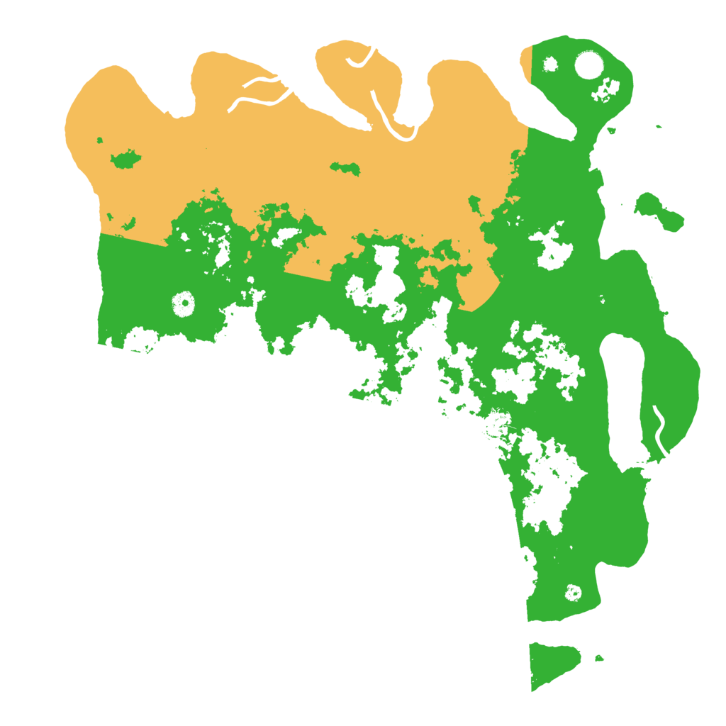 Biome Rust Map: Procedural Map, Size: 4500, Seed: 1679391265