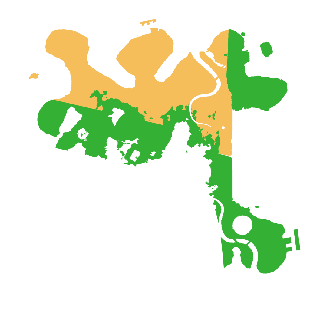 Biome Rust Map: Procedural Map, Size: 3000, Seed: 1882314526