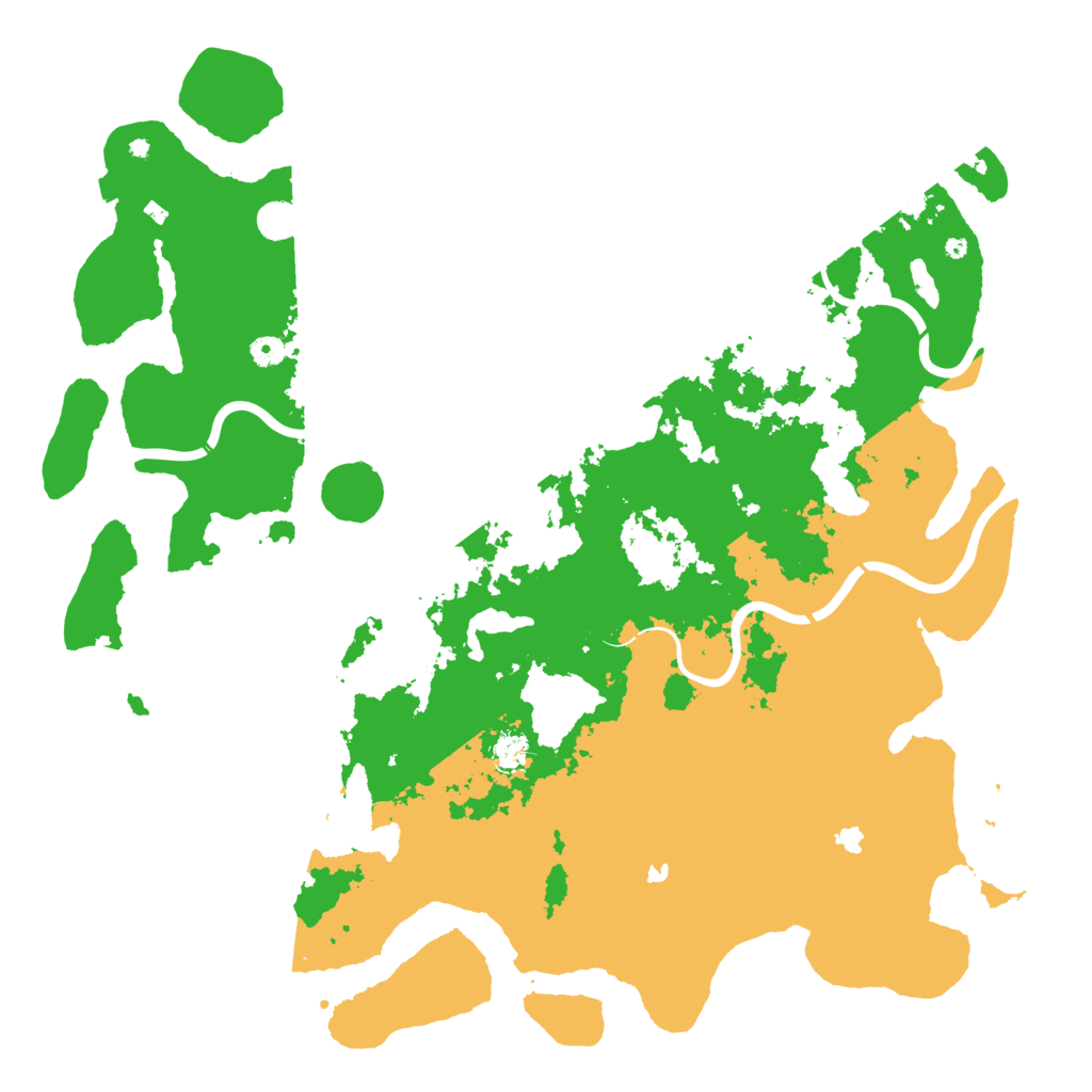 Biome Rust Map: Procedural Map, Size: 5000, Seed: 1004553579