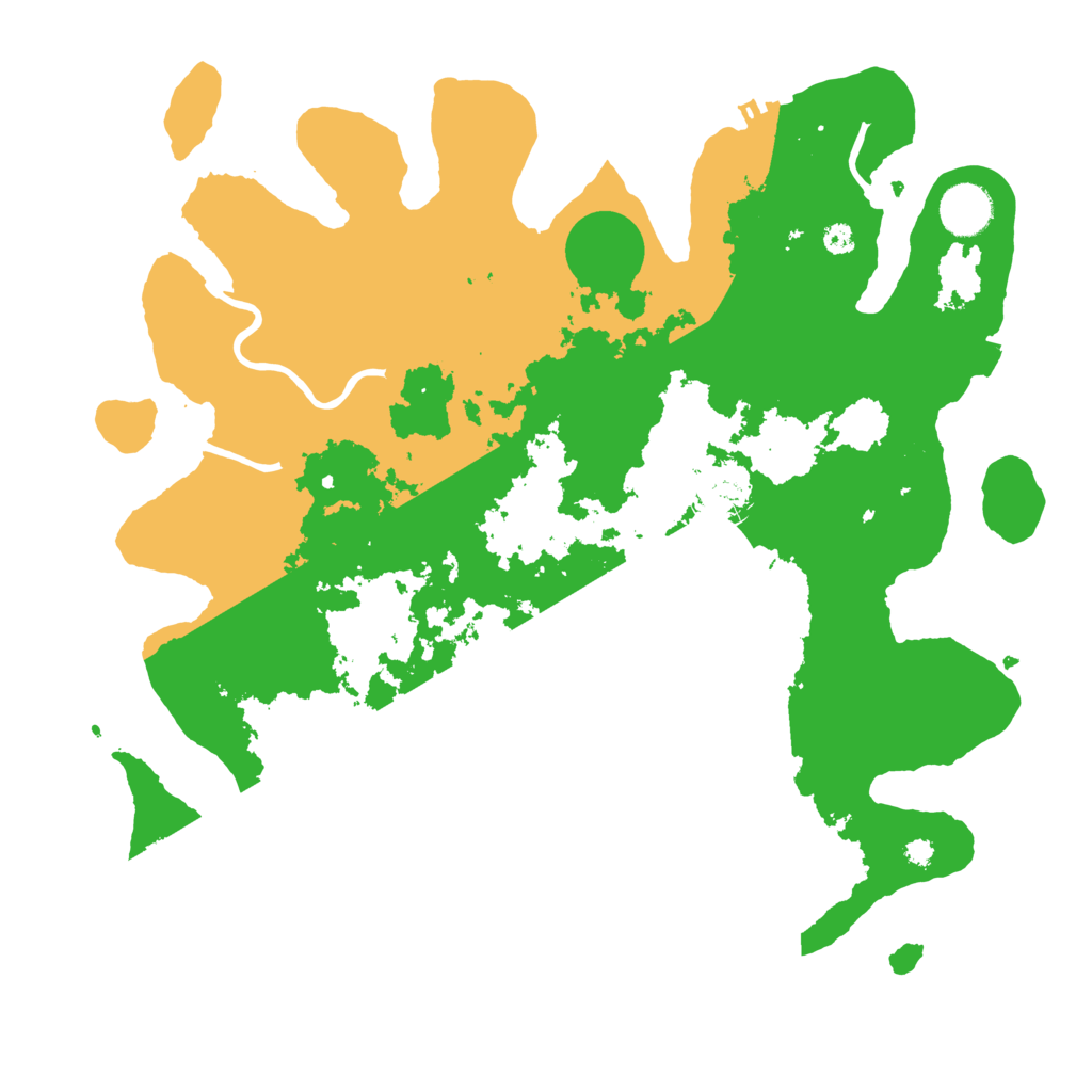 Biome Rust Map: Procedural Map, Size: 3650, Seed: 82776533